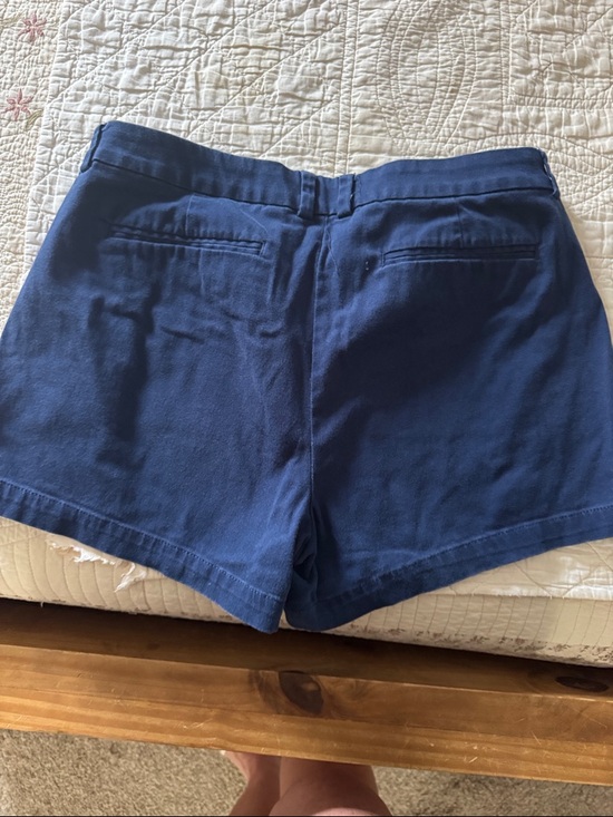 a.n.a Navy Cotton Blend Women's Shorts - Picture 2 of 3